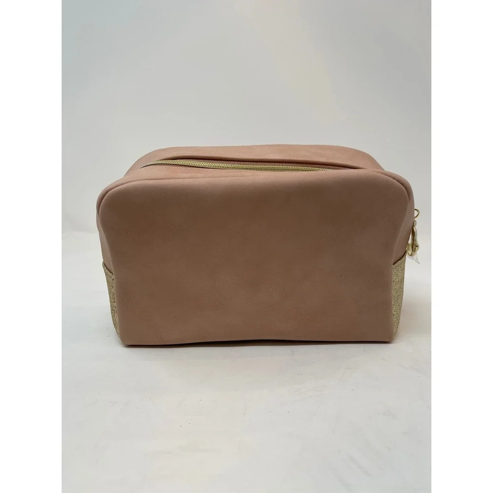 Jimmy Choo Cosmetic Bag Women OS Pink Good‎ Glitter Parfums Makeup Pouch